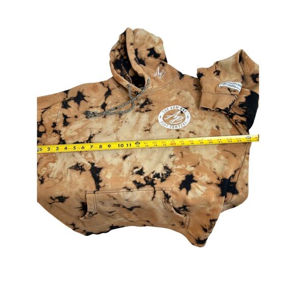 The Arm Bar Soap Company Hoodie Logo Unique Tie Dye Hoodie Men's Sz L - Picture 9 of 13